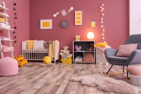 loft 2 kinkiet pastel róż aranżacja 1